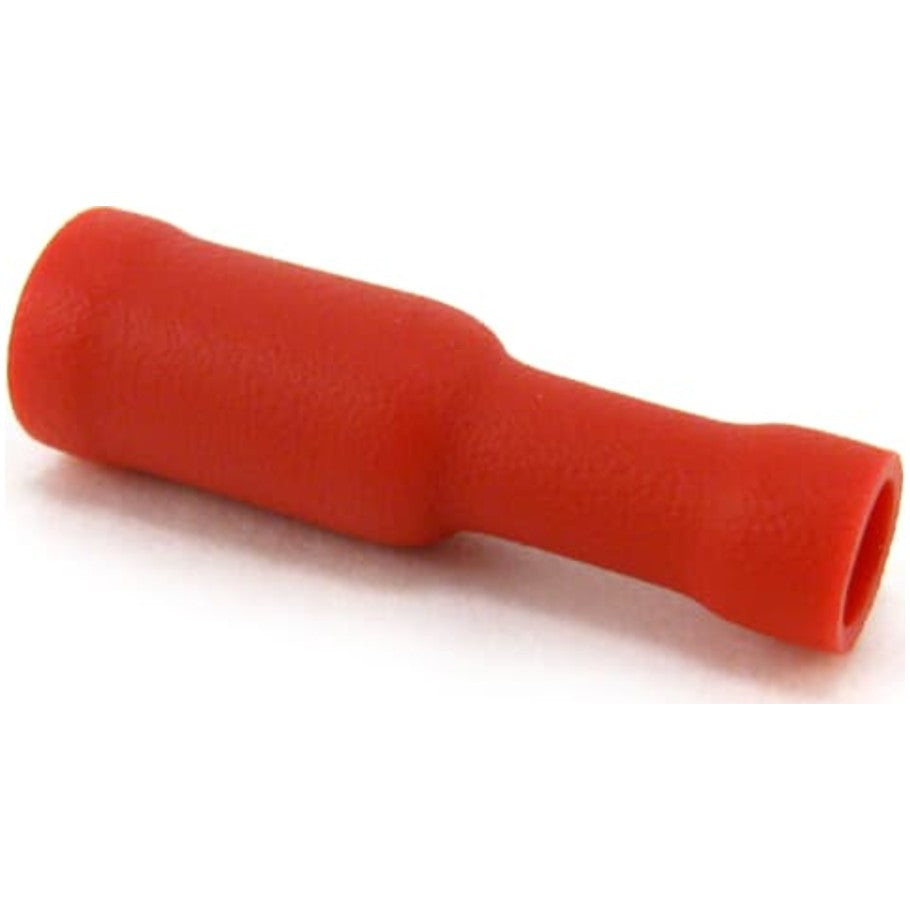 Disconnect Terminals, Nylon, Brass, Copper (Sleeve), Red