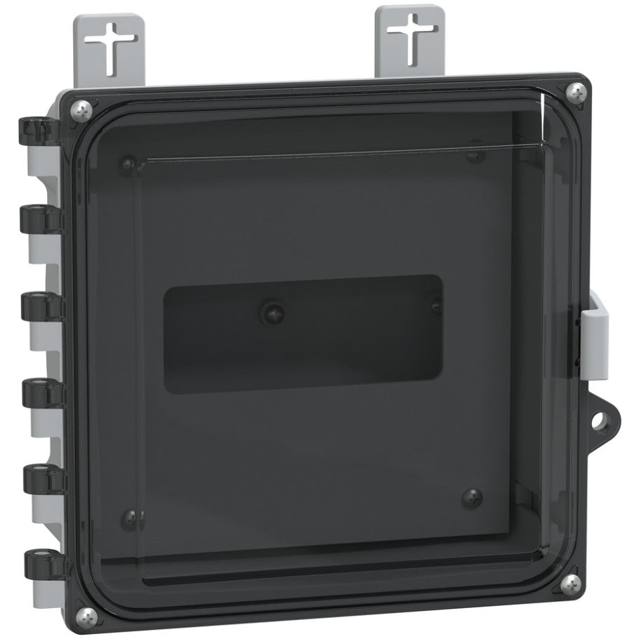 enclosure for PowerLogic EM3570 DIN Ethernet meters, degree of protection NEMA 4X