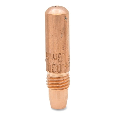 TOUGH LOCK Contact Tip, 0.030 in Wire, Heavy-Duty, Copper
