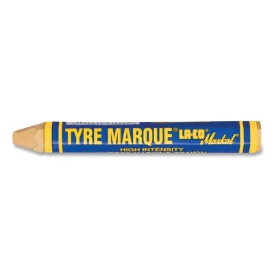 Tyre Marque Solid Paint Crayon, 1/2 in x 4.63 in L, Yellow