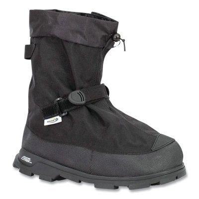 Voyager Glacier Trek SPK Overshoe, Large, W/ Heel, 11 in H, 500 Denier Nylon, Black
