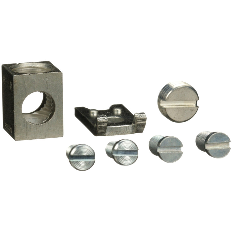 Circuit Breaker Neutral Lug Kit, 100A, For NQOD Panelboards, 4 to 1/0 AWG