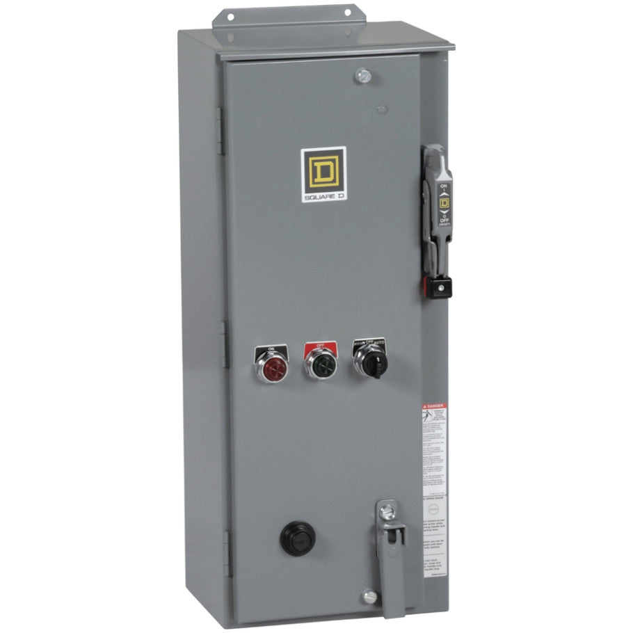 Combination Starter, Type S, Fusible Disconnect, Size 2, 45A, 3 -Pole, 120Vac Coil, Motor Logic SSOLR, NEMA 3R/12