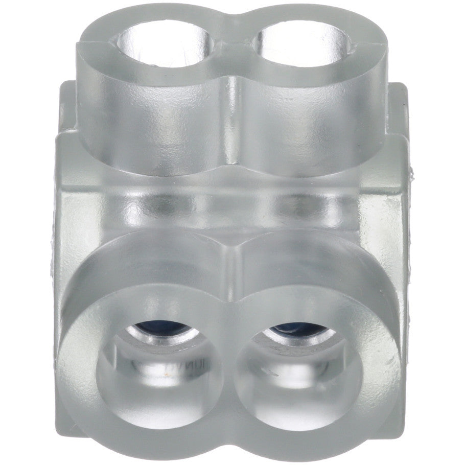 Pan-Lug PCSB4-2-12Y Multi-Tap Mech Con, Double Sided, 4, Tin Plt Al, PK12