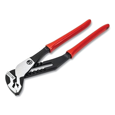 Z2 K9 V-Jaw Dual Material Tongue and Groove Plier, 10 in L, V-Jaw Jaw, 8 Adj, Carded, Straight Handle