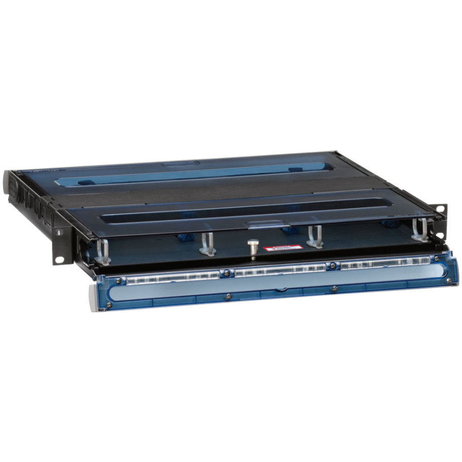Opt-X 2000i SDX 1RU Fiber Enclosure, Empty with sliding tray