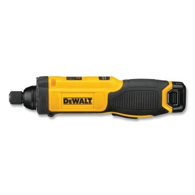 8V MAX* Gyroscopic Inline Screwdriver, 430 RPM, Charger, Battery, Kit Bag