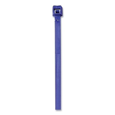 General Purpose Cable Tie, 50 lb Tensile Strength, 14.6 in L, Purple, 100 EA/BG