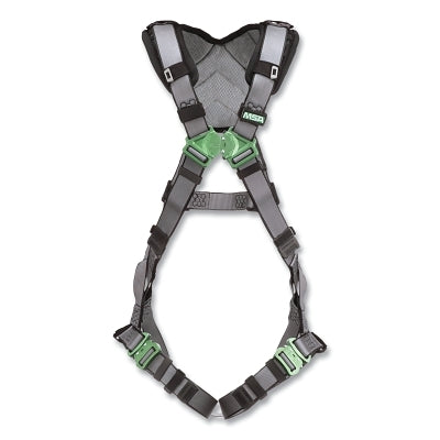 V-FIT Full-Body Harness, Back D-Ring, XL, QC Chest/Leg Strap Buckles, Shoulder Padding