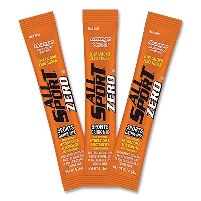 ZERO Drink Mix Powder Sticks , Orange, 500 EA/CA