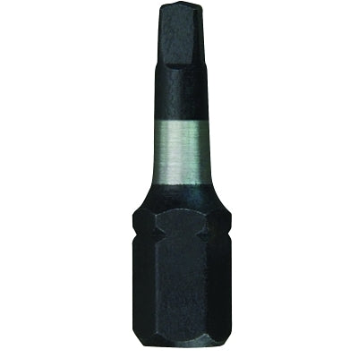 Shockwave Insert Bits, #2, Square Recess, 1 in L