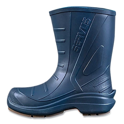 Work Light Industrial Boot, Size 14, 12 in H, Ethylene-vinyl Acetate/Nitrile, Dark Blue