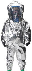 FULLY ENCAPSULATED VAPOR-PROTECTIVE SUIT