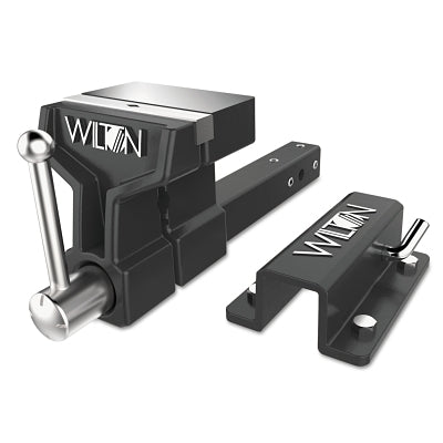 ATV All-Terrain Vise, 6 in Jaw Width, 5 in Throat Depth, Stationary, Includes Mounting Bracket