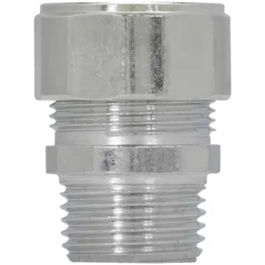 Strain Relief Connector, Watertight, Electrogalvanized Steel, Portable Cord, 0.750 to 0.850 in., 3/4 in.