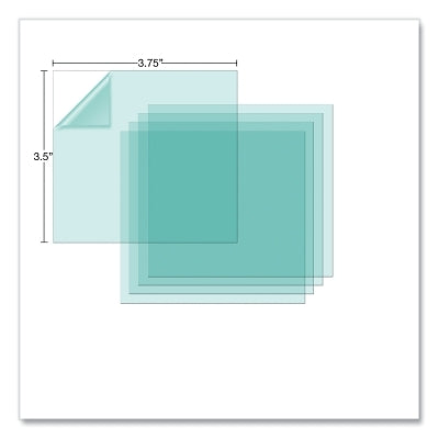 Cover Lens, Inside, 3-1/2 in W x 3-3/4 in L x 0.04 in, Polycarbonate, Clear, 5 EA/PK