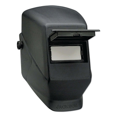 WH10 HSL 2 Passive Welding Helmet, SH10, Black, Lift Front, 2 in H x 4-1/4 in W