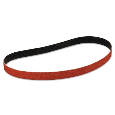3M 051144-80253 Cloth Belt, 777F, YF-Weight, 1/4 in W x 24 in L, 60 Grit, Ceramic Aluminum Oxide, Fabri-lok/Single-flex