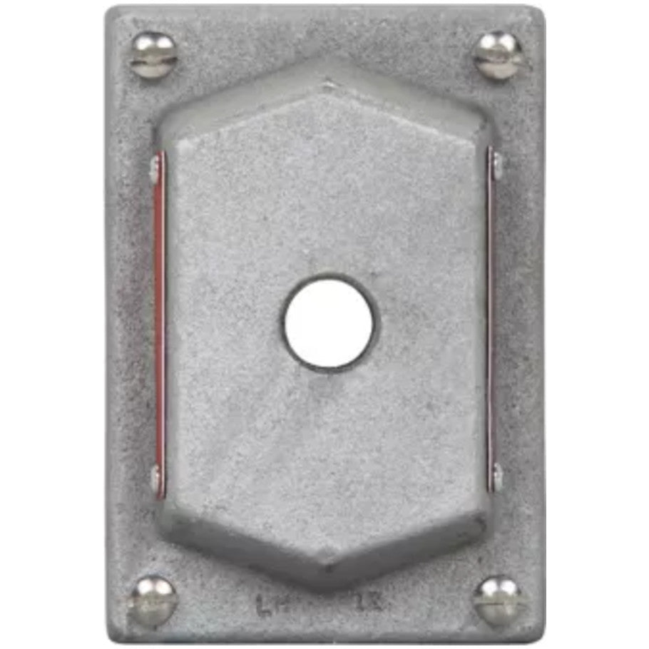 Single Gang Single Hole Blank Device Cover