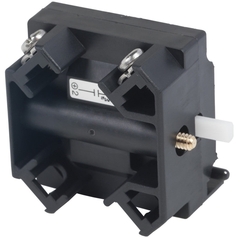 30mm Contact Block, 1NO, Hermetically Sealed, Power Reed
