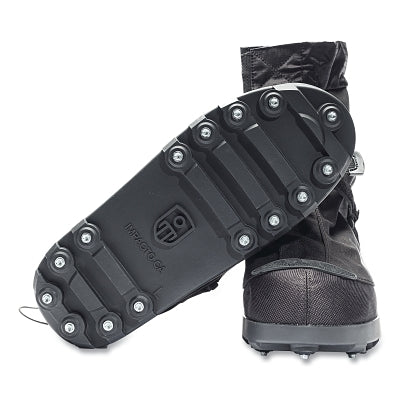 BIGFOOT Ice Traction Overshoe, 3X-Large, Waterproof Upper Materials, Black