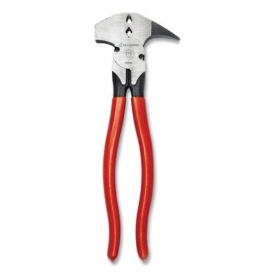 Heavy-Duty Fence Tool Plier, 3-5/8 in W Jaw, 10 in L, Alloy Steel