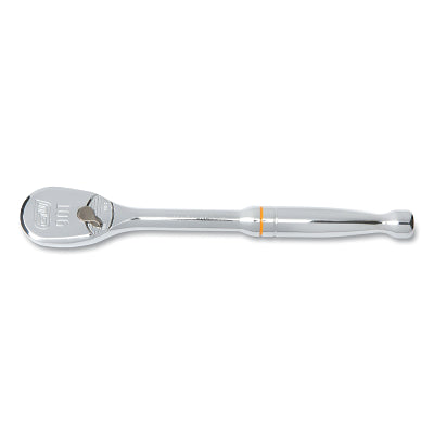90T Ratchet, Tear Drop, 1/2 in Drive, 11.80 in OAL, Alloy Steel, Full Polish Chrome, Standard Handle