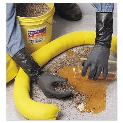 Butyl II Chemical-Resistant Gloves, Medium, Black