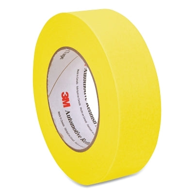Automotive Refinish Masking Tape, 36 mm x 55 m, Yellow