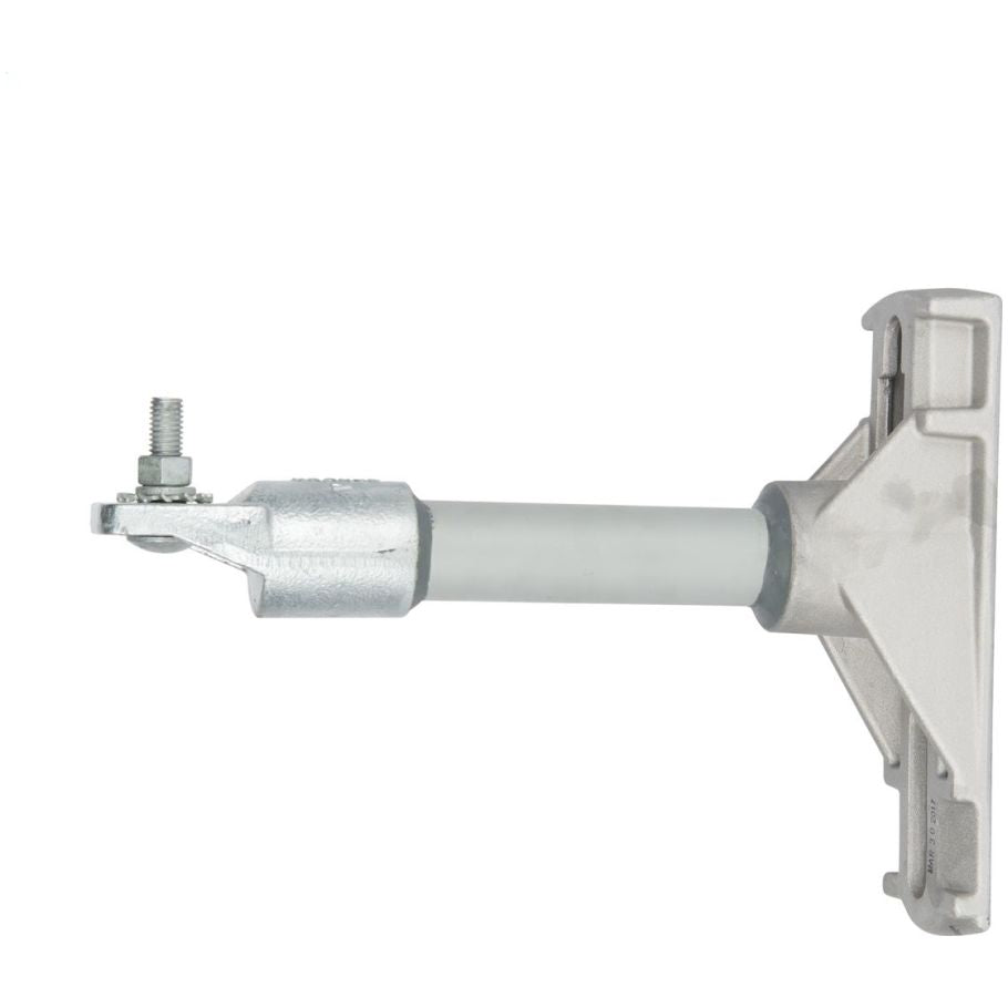 18 in. Medium Duty Fiberglass 0° 1-Position Cutout / Arrester Standoff Bracket w/ Hardware   Spacer Bar