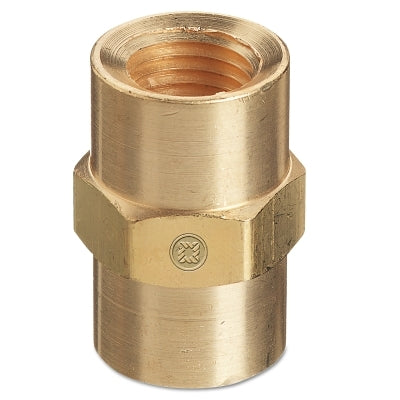 Pipe Thread Coupling, 3000 psig, Brass