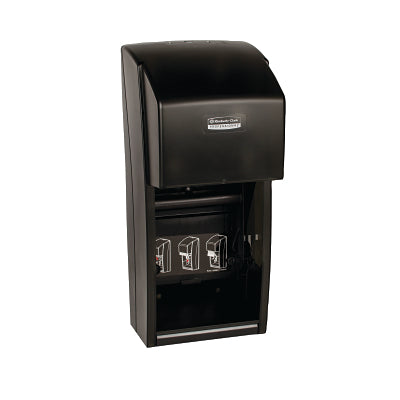 Essential Standard Roll Bathroom Tissue Dispenser, Cored and Coreless Rolls, Plastic, Smoke