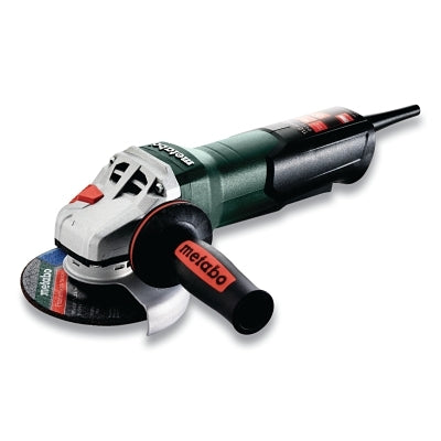 Small Angle Grinder, Quick, 4-1/2 in to 5 in dia, 11 A, 11000 RPM, Paddle Switch