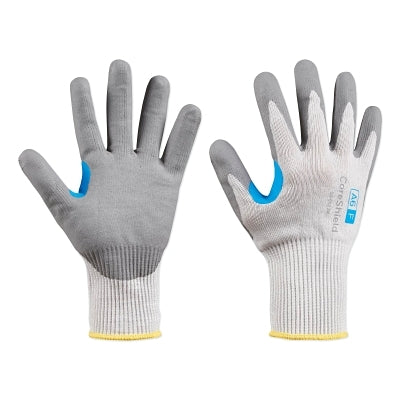 CoreShield A6/F Coated Cut Resistant Gloves, 10/XL, HPPE/Alloy/Basalt, Nitrile Micro-Foam, 13 ga, Gray