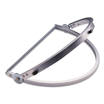 Cap Coil Spring Attachment, Model H, Hard Hat Adapter, for SC-6, Sentry III, and Charger Hard Hats, Non-Slotted, Silver