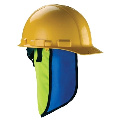 Chill-Its 6670CT Evaporative Cooling Bandana with Cooling Towel, Hi-Vis Lime