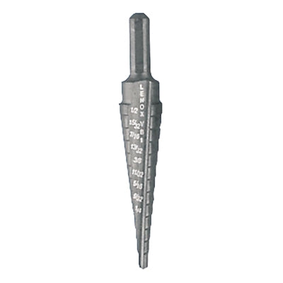 Vari-Bit Step Drill Bit, #11, 7/8 in to 1-1/18 in Cutting Dia, 2 Steps