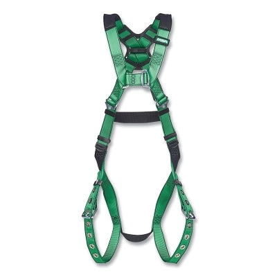 V-FORM Full-Body Harness, Back D-Ring, X-Large, RaceFORM Chest/Tongue Leg Buckles, No Padding