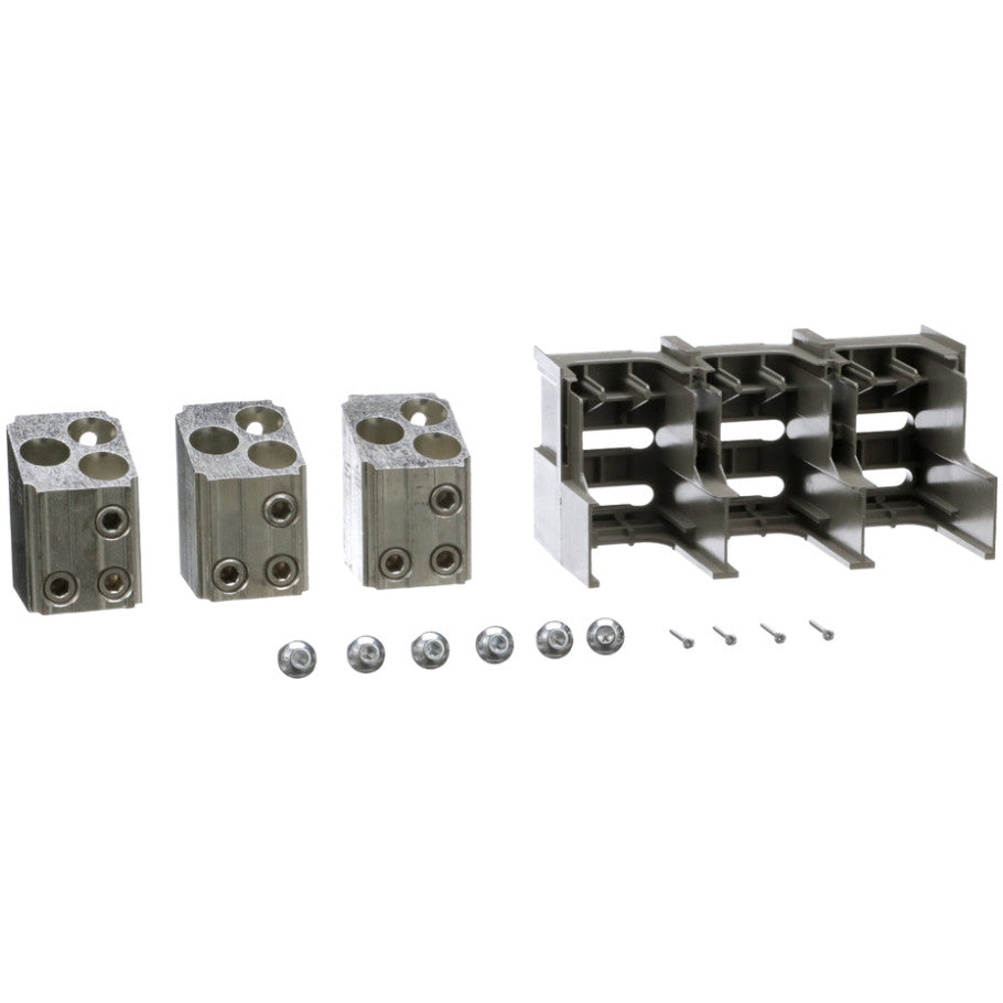 Circuit breaker accessory, PowerPacT P, lug kit, mechanical, 800A to 1200A, AWG 3/0 to 600kcmil, set of 3