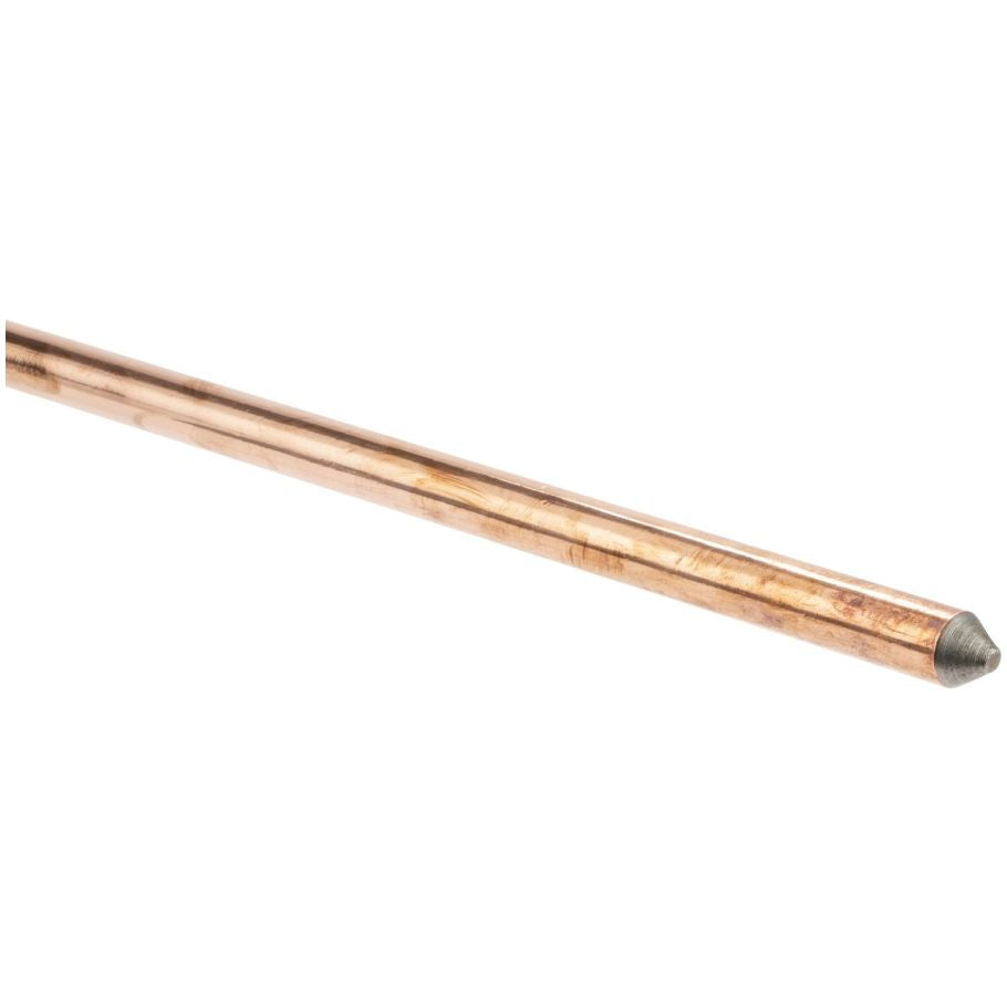Standard Copperbonded Ground Rod, Steel, 5/8 in. Dia.
