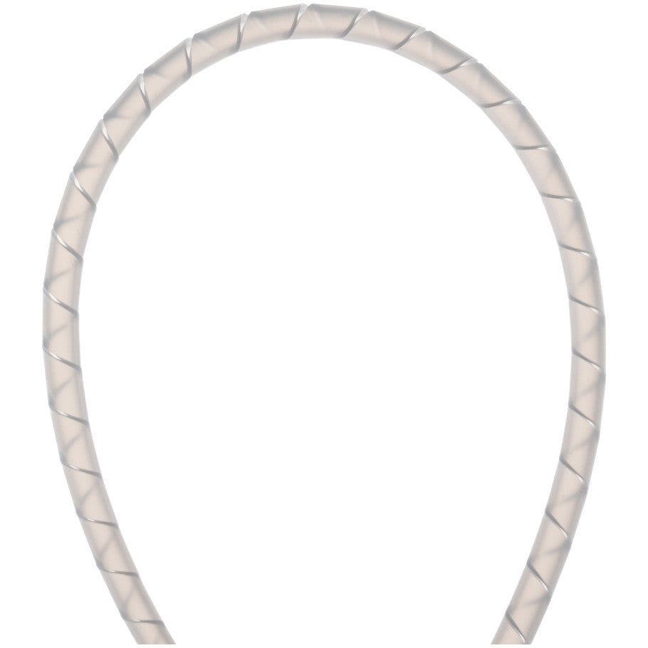 T25F-C Spiral Wrap, Natural, PE, 0.1875" Min Dia., 100' Roll, PK1