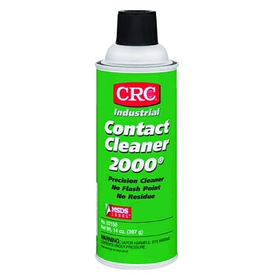 Contact Cleaner 2000 Precision Cleaner, 16 oz Aerosol Can, HFC, VOC 57.5%, Slight Ethereal