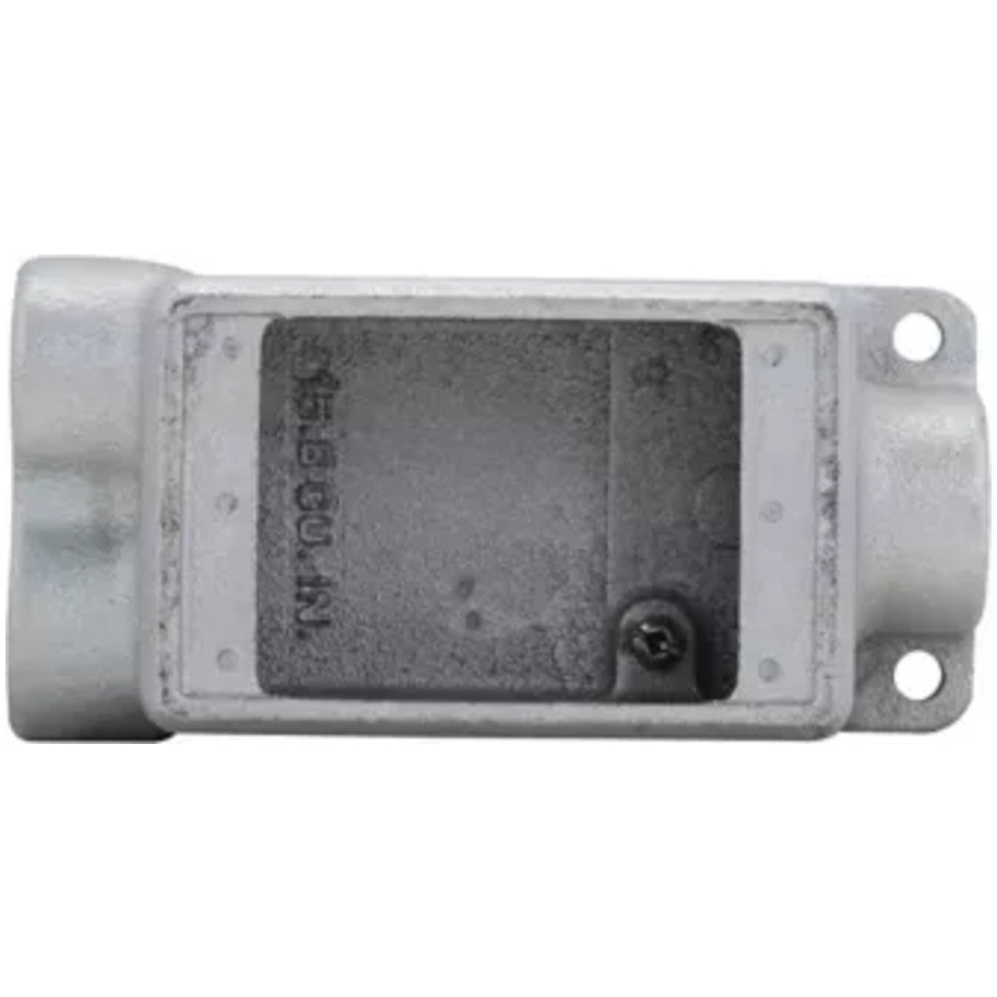 Condulet FS Box, Feraloy Iron Alloy, 1-7/8 Depth, 1-Gang, 3/4 in. End Hubs