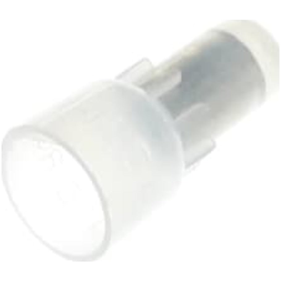 Nylon Insulated Crimp-On Wire Joint, Length .95 Inches, Width .43 Inches, Wire Range 4 18 - 2 12, Color White
