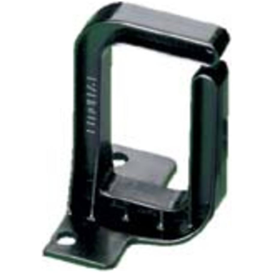Black Flame Retardant Polycarbonate Vertical D Ring, 3.26 L x 2.05 in. W