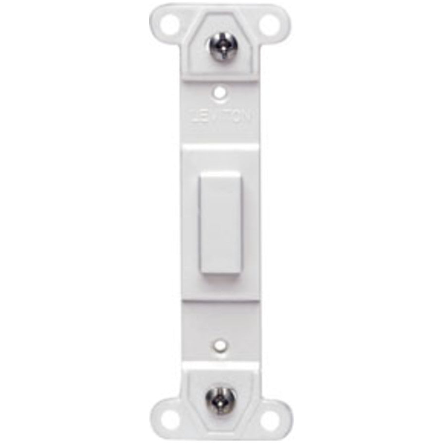 Wall Plate Adapter, Blank Toggle, Gray