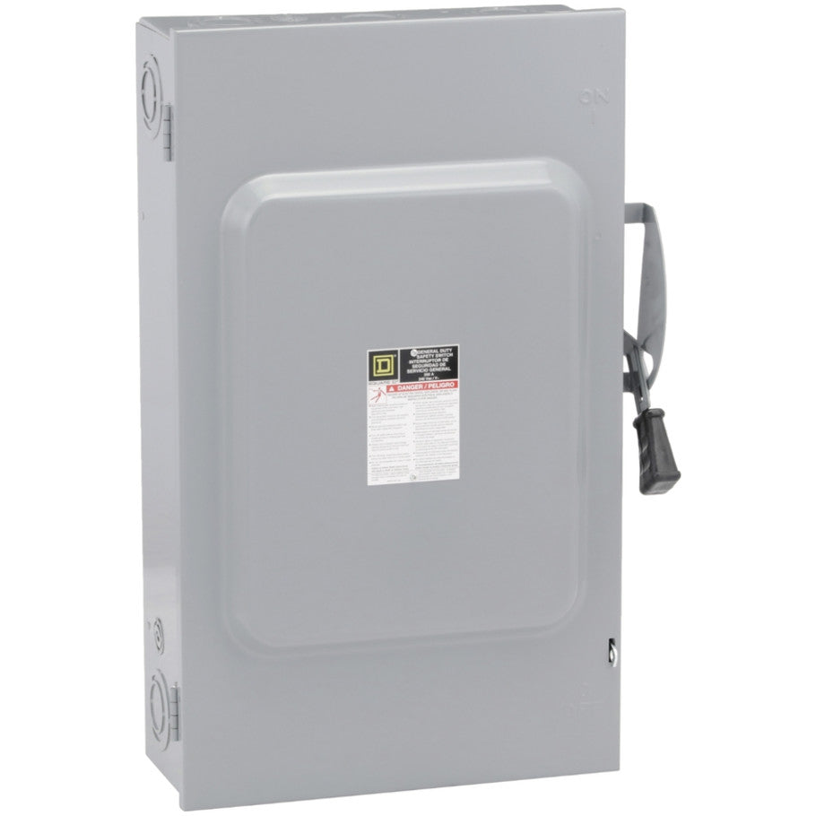 General Duty Disconnect, Non Fusible, 200A 120/240V, 3P3W