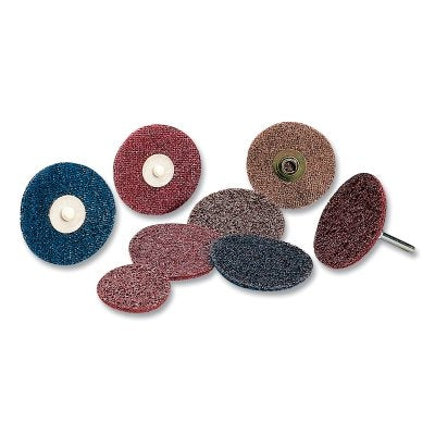 3M 051115-35712 Surface Conditioning GP Disc, 4 in dia, Hook-and-Loop, Coarse, 8,000 RPM, Aluminum Oxide