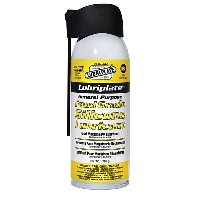 General Purpose Food Grade Silicone Lubricants, 9 1/2 oz  Aerosol Can