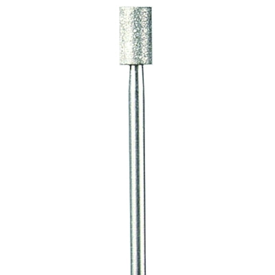 Diamond Wheel Point, 3/32 in Shank, 3/16 in Tip, 35000 RPM